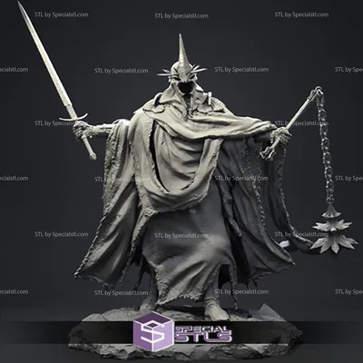 STL file Nazgul Dragon (The Witch-king ) 🐉・3D print object to  download・Cults