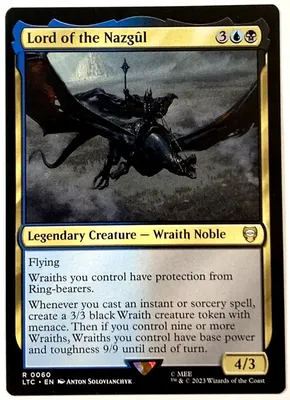 MTG Lord of the Nazgul Tales of Middle-earth Commander 60 Pack Fresh | eBay