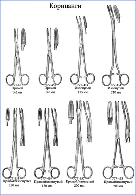 Название хирургических инструментов 62 картинки