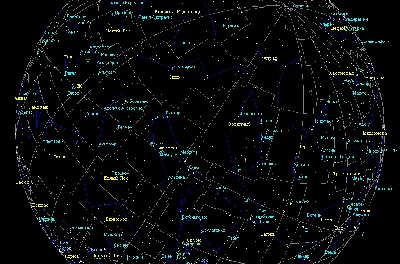 В ночном небе можно найти созвездие "Корма" - Зара над Сожам