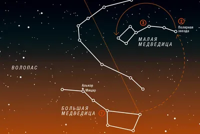 Созвездия на небе: их расположения и характеристики