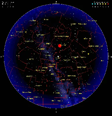 GEO. Карта звездного неба
