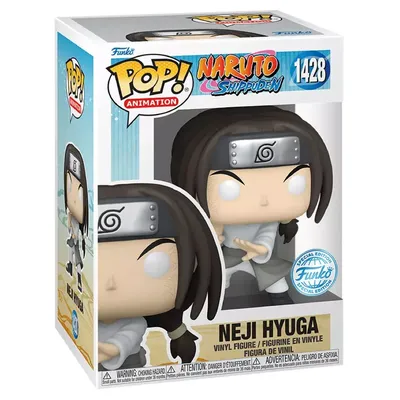 Фигурка Funko POP! Animation Naruto Shippuden Neji Hyuga w/Chase (Exc)  (1428) 60655» за 2 490 ₽ – купить за 2 490 ₽ в интернет-магазине «Книжки с  Картинками»