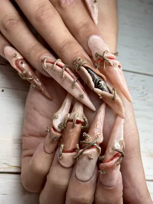 Rotten and grotesque: the rise of purposefully disgusting nail art | Dazed