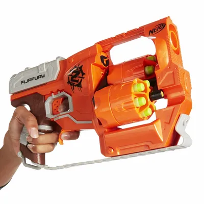 Бластер Nerf Зомби Страйк Переворот Hasbro A9603EU4 купить в по цене 2 879  руб., фото, отзывы