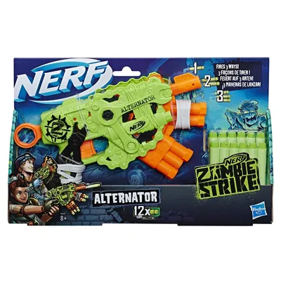 Бластер Зомби Страйк Ордовик Нерф (Nerf), Hasbro B1532: цена, описание,  отзывы