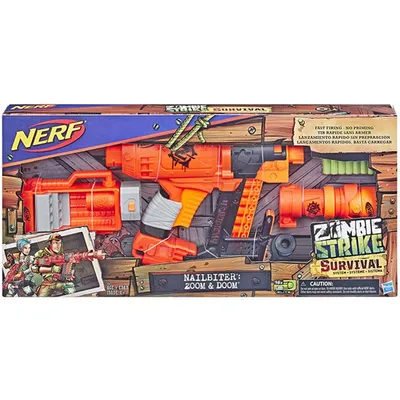 Бластер Hasbro Nerf Зомби Страйк Ногтегрыз E6163 купить в ОГО! | 280037 |  цена | характеристики