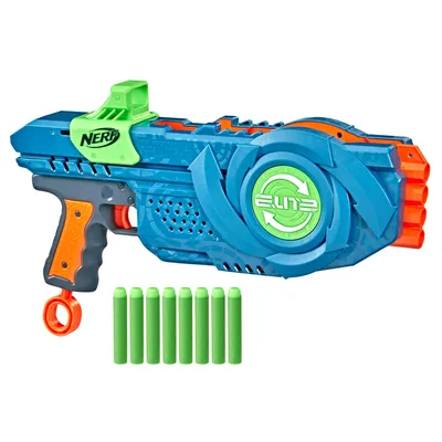 Nerf Outdoor-Spielzeug Nerf Elite 2.0 Flipshots Flip-32 Blaster, 32  Dart-Läufe für doppelte Feuerkraft