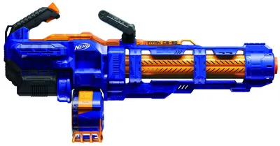 Nothing Flings Foam Like a Full-On Nerf Gatling Blaster