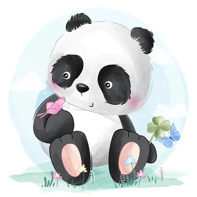 Няшный панды для срисовки картинка #611604 - Картинки панды мультяшные - 73  фото - скачать