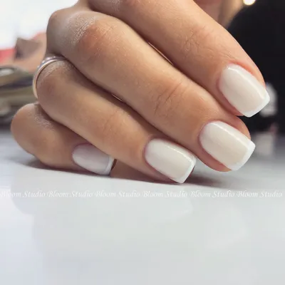 Elegant Violet Manicure