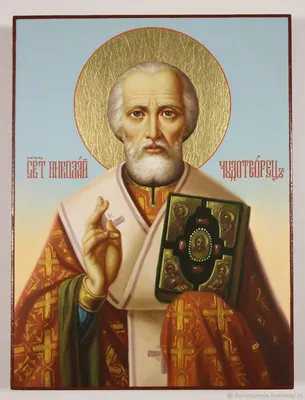 Купить Николай Угодник икона Икона Чудотворец Николай(Святой Николай)  купить в Киеве и Украине | 