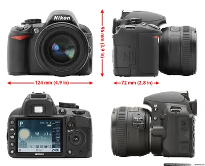 Nikon D3100 14MP DSLR Camera + DX 18-55mm f/3.5-5.6 Lens - 12330 Shutter  Count | eBay