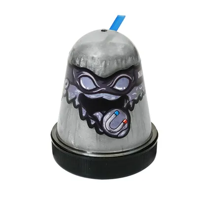 Слайм "Slime "Ninja" серебряный магнитится, 130 г. Slime S130-10 оптом -  купить со склада GHtoys