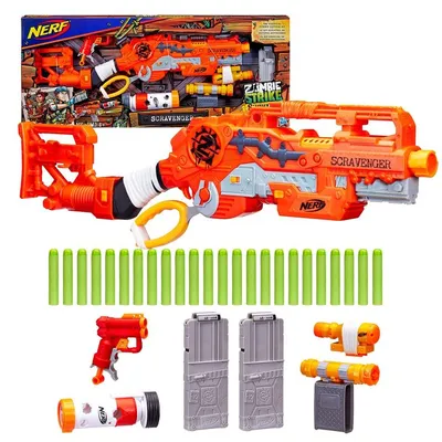 Nerf Zombie Strike Scravenger – Blaster Barn