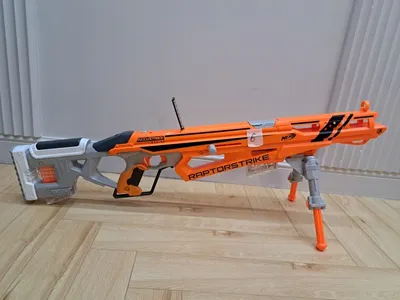 Наша оружейная стена немного разрослась. Nerf only. | Пикабу