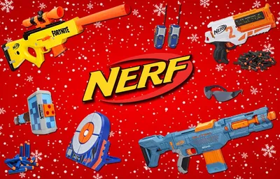 Коллекция БЛАСТЕРОВ - Nerf обзор, Игрушечное оружие - Бандеролька - посылка  из США - YouTube