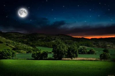 Ночная природа красивые картинки - 68 фото
