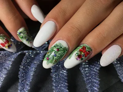 Новогодний маникюр 2023 гель-лаком, 150 фото | Colorful nail designs, Best  nail art designs, Trendy nails