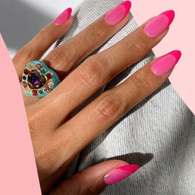 Barbie Nails Are Shaping Up To Be The Cutest Mani Trend This Summer |  Glamour UK