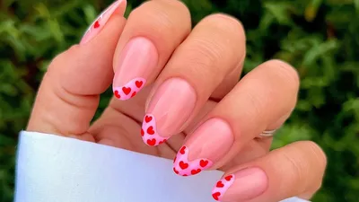 Valentine's Day nails 2024: Inspo for pink looks, short nails, hearts