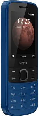 Nokia 225 4G TA-1282 GSM Unlocked Phone - Classic Blue - 20044979 | HSN