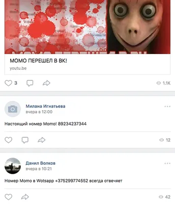 Рабочий русский номер телефона Момо