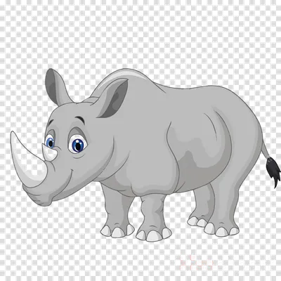 Раскраска Носорог | Раскраски для самых-самых маленьких (2-3 года)
