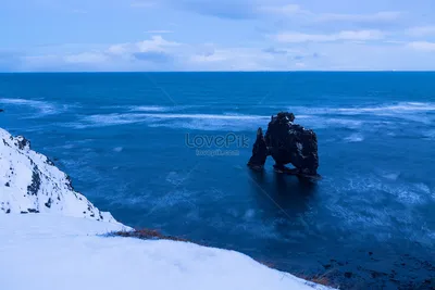 Особый пейзаж горы носорога в Исландии изображение_Фото номер 501617189_JPG  Формат изображения_