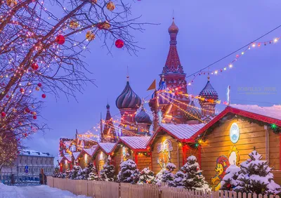 Новогодняя Москва и Санкт-Петербург. 2021.