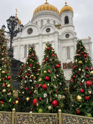 Сказочная новогодняя Москва в фотографиях