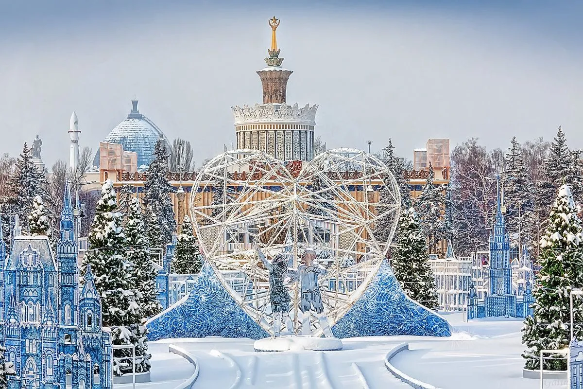 Москва Зимой Картинки