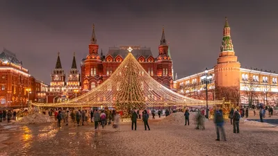 Новогодняя Москва — Фотограф Игорь Соболев