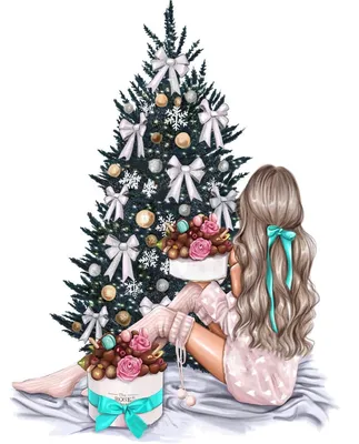 Новогодний гном | Christmas canvas art, Christmas paintings, Christmas art