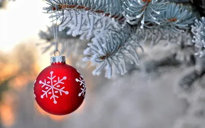 Ёлка, новый год, идёт снег, фон…» — создано в Шедевруме