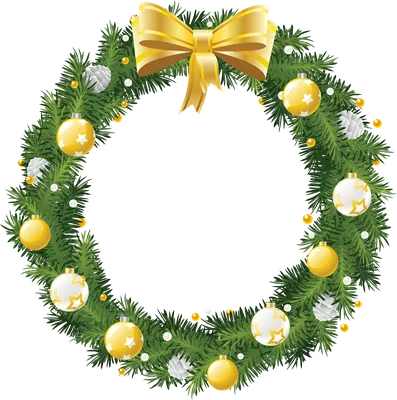 Christmas garland PNG transparent image download, size: 7210x2516px