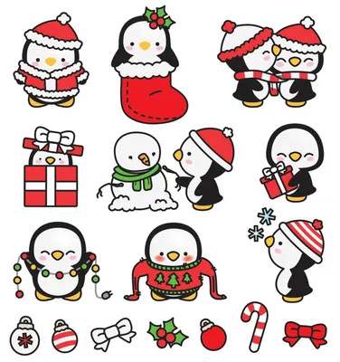 Новогодние рисунки для срисовки: простые и милые идеи 2022! | Osos de  navidad, Navidad clipart, Dibujos de navidad faciles