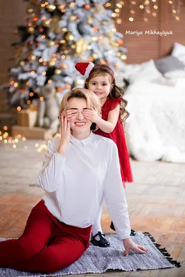 Новогодняя фотосессия с двумя непоседами. Tatyana Nadezhdina Family  photographer