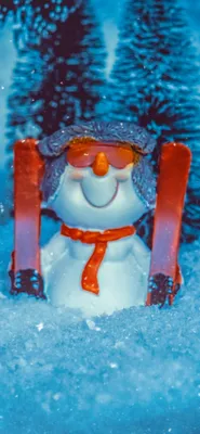 Снеговик веселый рисунок - 74 фото