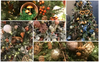 Варианты украшения новогодней елки в популярных стилях — идеи украшения елки  с фото на Winter Story 