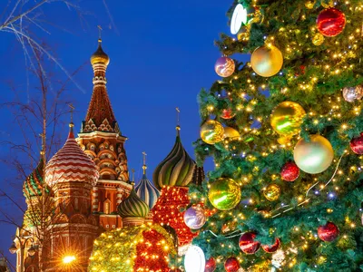 Сказочный новый год в россии» — создано в Шедевруме