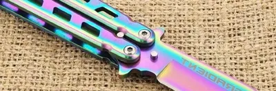 Тренировочный нож-бабочка Cold Steel 92EAB FGX Balisong Tanto - купить  пластиковый тренировочный нож-бабочку для трюков