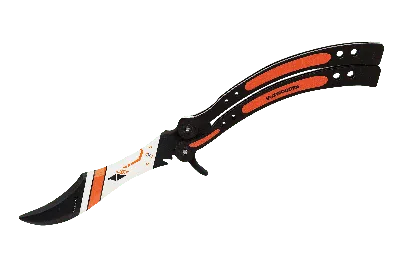 Деревянный нож бабочка КС ГО Вой, Butterfly knife Howl CS GO, детское  игрушечное оружие из дерева, балисонг, тренировочный складной нож,  необычный подарок мальчику, сыну, внуку - купить с доставкой по выгодным  ценам