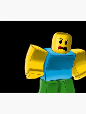 Noob from Roblox Coloring Pages - Get Coloring Pages