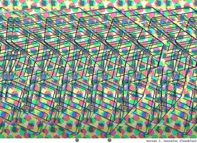 Объемные картинки, Разминаем глаза - объемные рисунки, some sirds for you,  Стереокартинки, , 