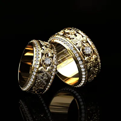 Дизайнерские и эксклюзивные обручальные кольца на заказ | Fashion rings,  Braided wedding rings, Mens wedding rings