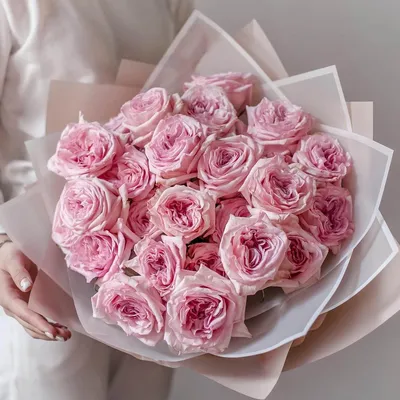 Красивый букет роз: торжественнее подарка не придумать! - 