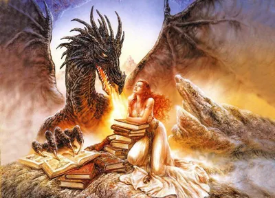 Огненный дракон рисунок - 53 фото