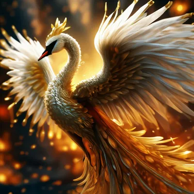 Жар-птица это огненная птица …» — создано в Шедевруме