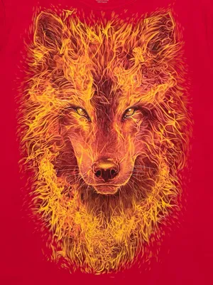 Огненный волк Кристальный Dragon Алина - Illustrations ART street